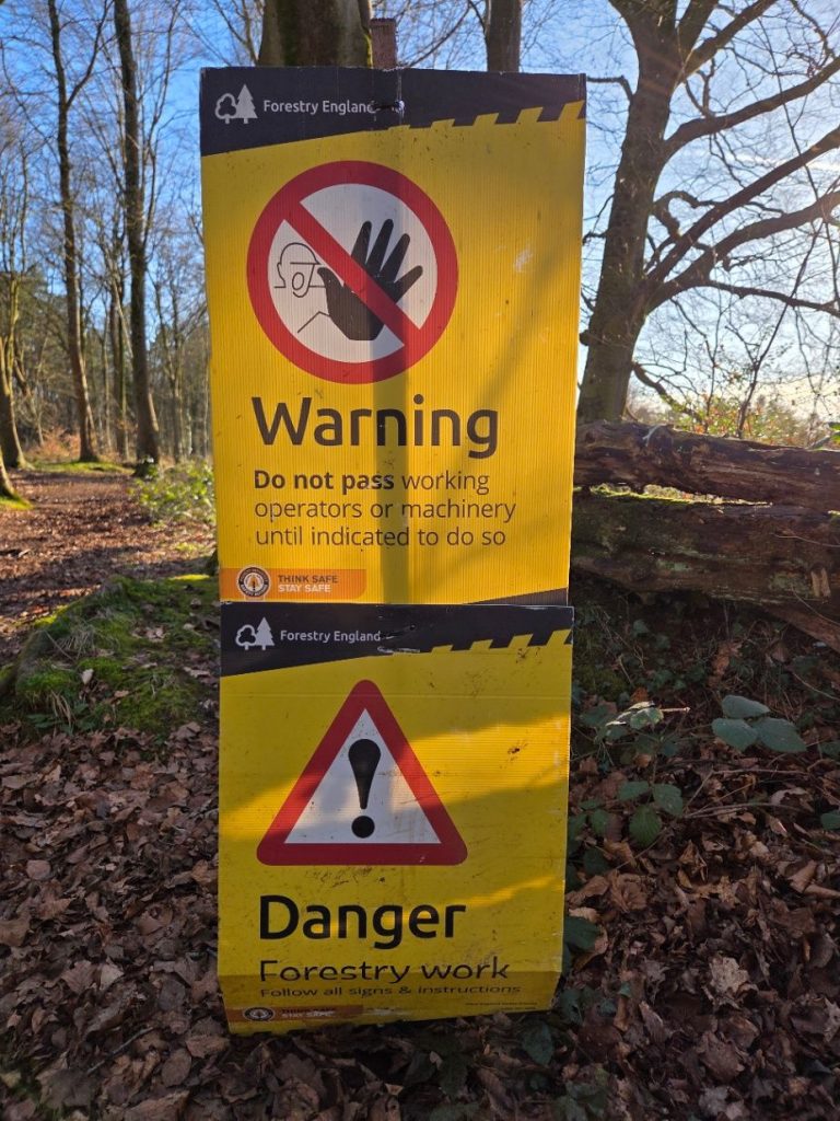We have to put up warning signs around our sites. A lot of the time they are ignored.
